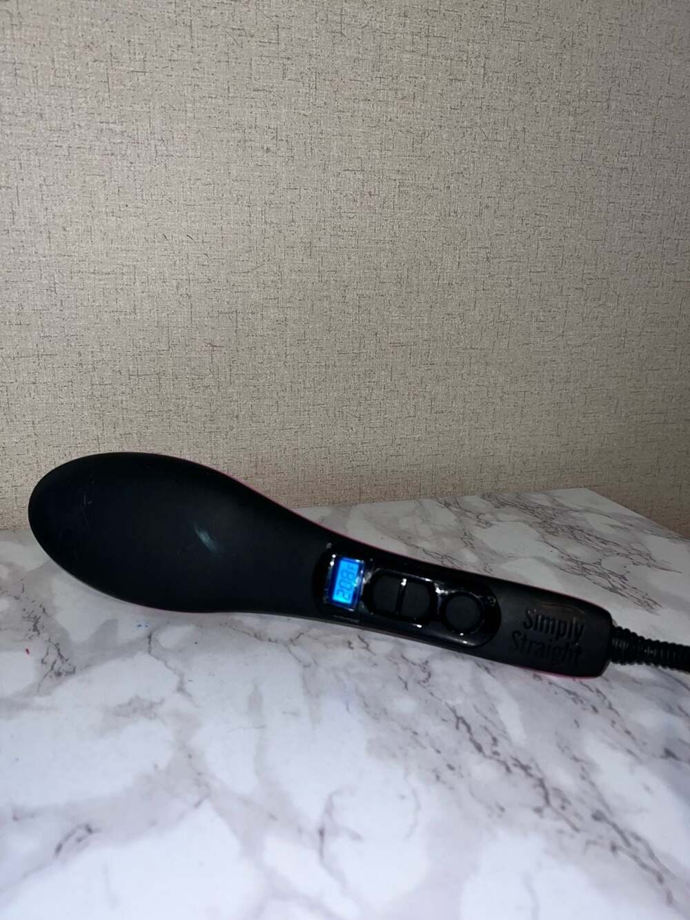 Simply Straight Ceramic Hair Straightening Brush SSMC4